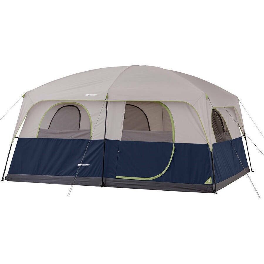 NEW Ozark Trail 14‘x 10’ Family Cabin Tent Sleeps 10 Outdoor Hiking Camping