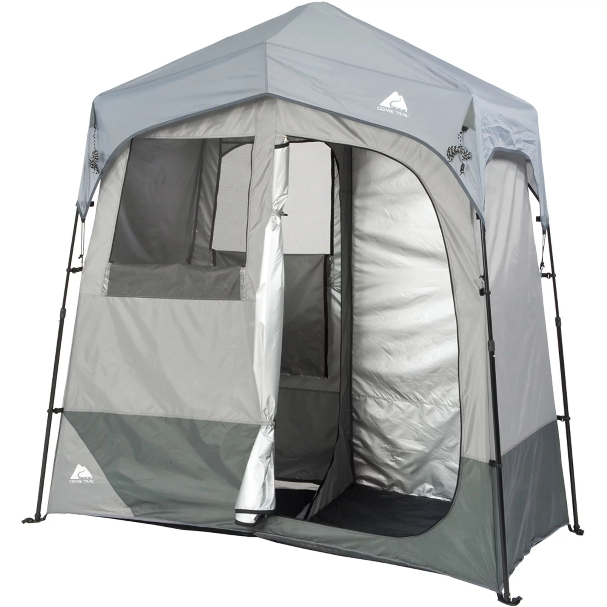 2-Room Ozark Trail Instant Shower/Utility Shelter Outdoor Privacy Tent Brand