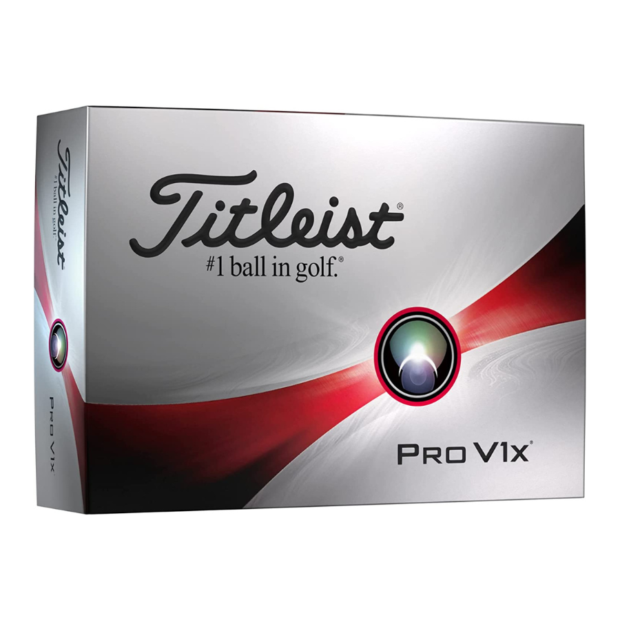 Titleist Pro V1x One Dozen White Golf Balls