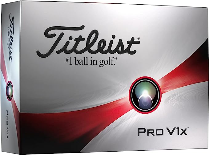 Titleist Pro V1x One Dozen White Golf Balls