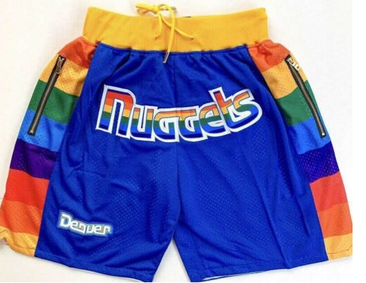 Men’s Basketball Jerseys Short,Denver Nuggets-Short,Sportswear Short