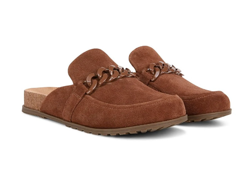 Women’s Leather Suede Slip-On Georgie Mule