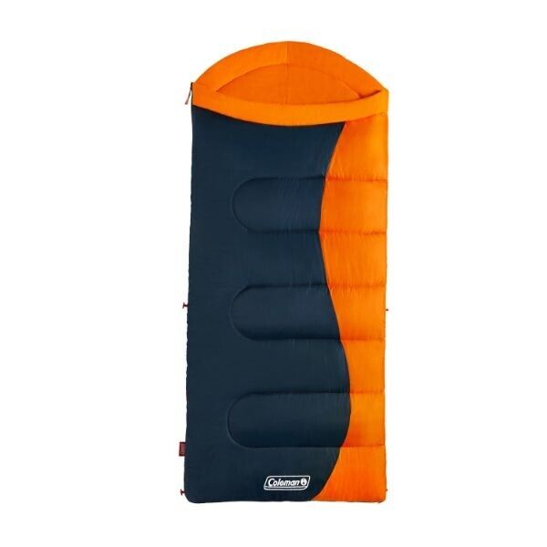 Montauk 20°F Big and Tall Sleeping Bag, Tiger Lily Orange