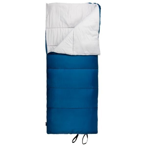 35-Degree Cool Weather Recycled Adult Sleeping Bag, Blue, 33″x77″