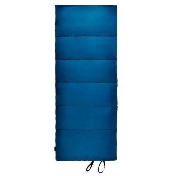 35-Degree Cool Weather Recycled Adult Sleeping Bag, Blue, 33″x77″