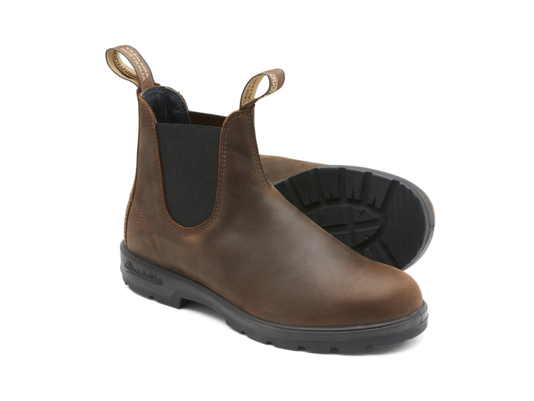 “NIB” BLUNDSTONE 1609 MEN’S CLASSICS CHELSEA BOOTS – ANTIQUE BROWN