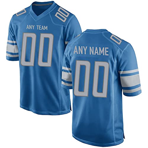 Detroit Jersey, Custom Football Detroit Jersey Personalized, Detroit Football Jersey, Football Jersey Personalized